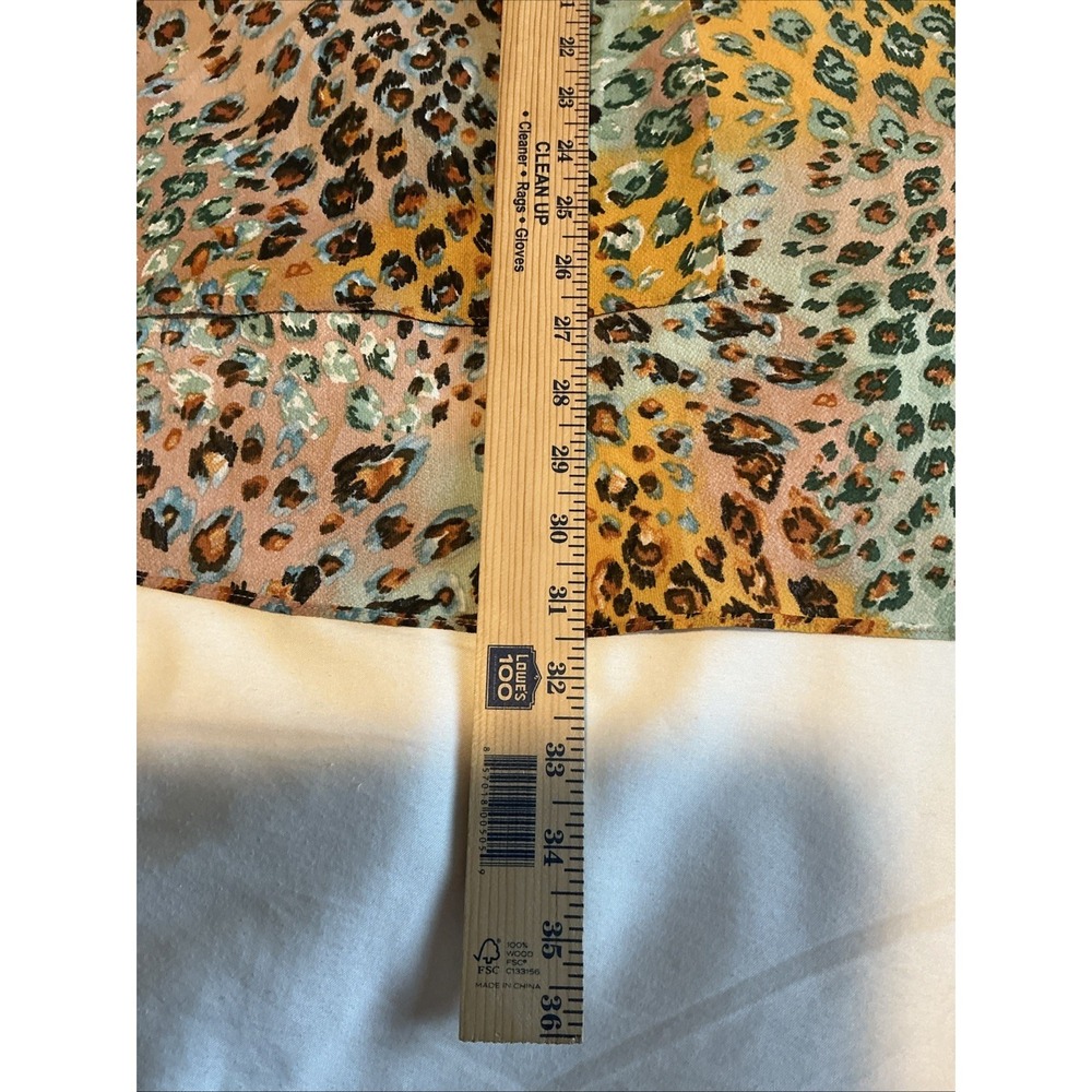 Spin USA Kimono Womens‎ Multicolored Animal Print Short Sleeve One Size - Picture 6 of 7